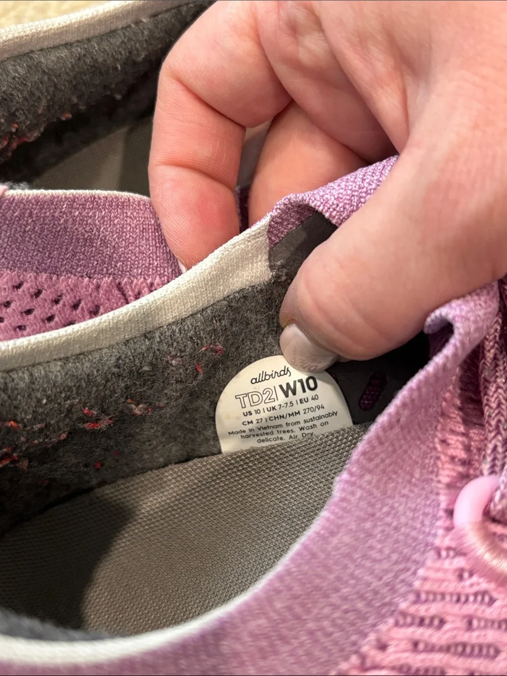 Allbirds Tree Dasher 2 Running Shoes, pink, 10